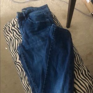 BEBE SKINNY SZ 27 blue jeans